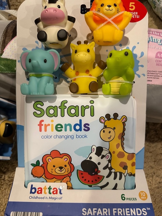 Battat Other - Safari Friends Bath Toys